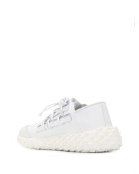 Мужские белые кроссовки от Giuseppe Zanotti