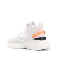 Мужские белые кроссовки от Buscemi