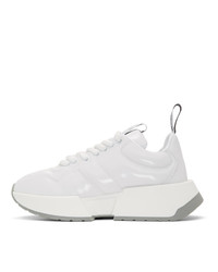Женские белые кроссовки от MM6 MAISON MARGIELA