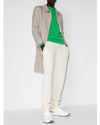 Мужские белые кроссовки от Brunello Cucinelli