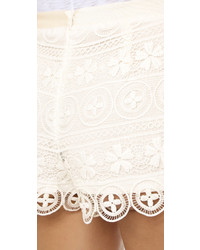 Женские белые кружевные шорты от BB Dakota