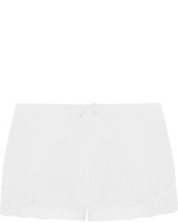 Женские белые кружевные шорты от La Perla