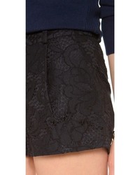 Женские белые кружевные шорты от Diane von Furstenberg