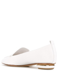 Женские белые лоферы от Nicholas Kirkwood