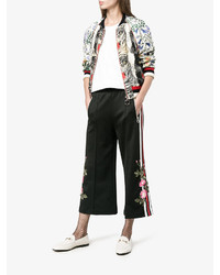 Женские белые лоферы от Gucci