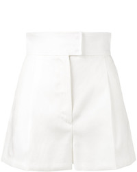 Женские белые льняные шорты от Barbara Casasola