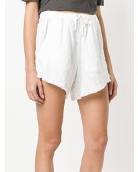 Женские белые льняные шорты от Lost & Found Rooms