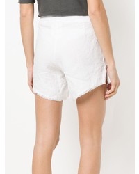 Женские белые льняные шорты от Lost & Found Rooms