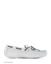 Мужские белые мокасины от Vitacci