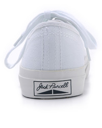 Женские белые низкие кеды из плотной ткани от Converse