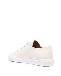 Мужские белые низкие кеды из плотной ткани от Common Projects