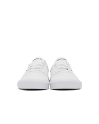 Мужские белые низкие кеды из плотной ткани от adidas Originals