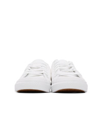 Женские белые низкие кеды из плотной ткани от adidas Originals