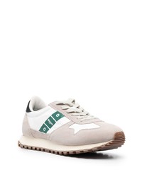 Мужские белые низкие кеды с принтом от Blauer