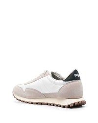 Мужские белые низкие кеды с принтом от Blauer