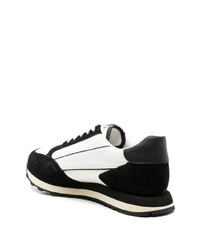 Мужские белые низкие кеды с принтом от Armani Exchange