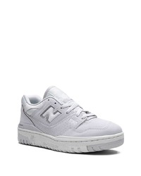 Мужские белые низкие кеды от New Balance