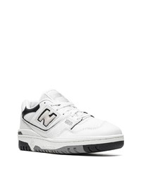 Мужские белые низкие кеды от New Balance