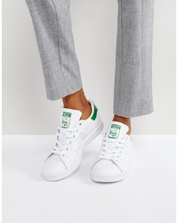 Женские белые низкие кеды от adidas Originals