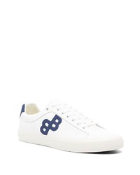 Мужские белые низкие кеды от BOSS