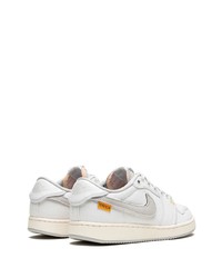 Мужские белые низкие кеды от Jordan