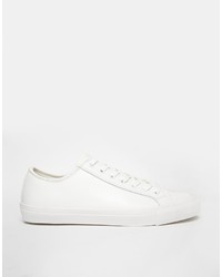 Мужские белые низкие кеды от Aldo