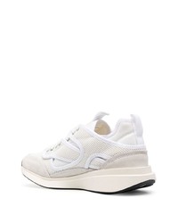 Мужские белые низкие кеды от Oamc