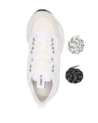 Мужские белые низкие кеды от Oamc