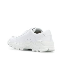 Мужские белые низкие кеды от Rombaut