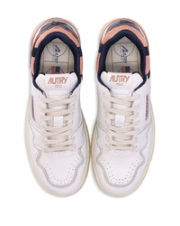 Мужские белые низкие кеды от AUTRY