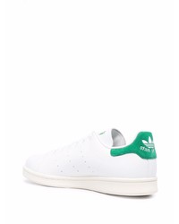 Мужские белые низкие кеды от adidas