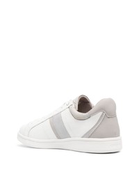 Мужские белые низкие кеды от Geox