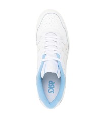 Мужские белые низкие кеды от Asics