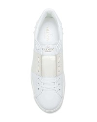 Женские белые низкие кеды от Valentino