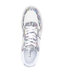 Мужские белые низкие кеды от Lacoste