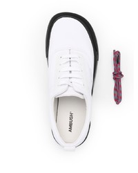 Мужские белые низкие кеды от Ambush