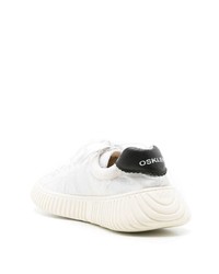 Мужские белые низкие кеды от OSKLEN