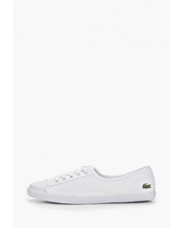 Женские белые низкие кеды от Lacoste