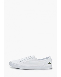 Женские белые низкие кеды от Lacoste