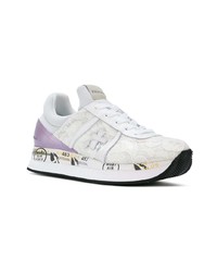 Женские белые низкие кеды от White Premiata