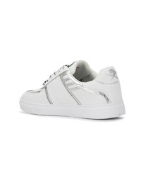 Мужские белые низкие кеды от Plein Sport