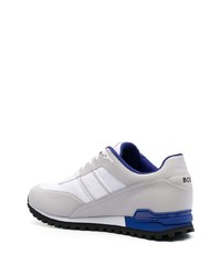 Мужские белые низкие кеды от BOSS