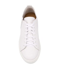 Мужские белые низкие кеды от Henderson Baracco