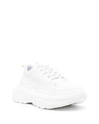 Мужские белые низкие кеды от PHILEO PARIS