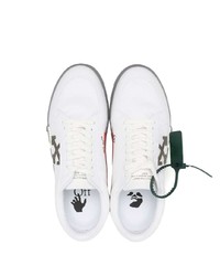 Мужские белые низкие кеды от Off-White