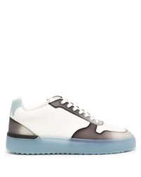 Мужские белые низкие кеды от Mallet