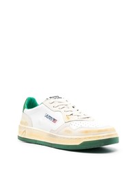 Мужские белые низкие кеды от AUTRY