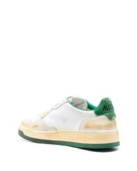 Мужские белые низкие кеды от AUTRY