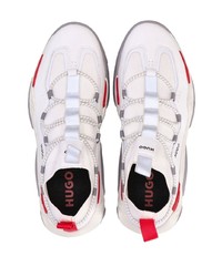 Мужские белые низкие кеды от Hugo