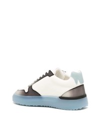 Мужские белые низкие кеды от Mallet